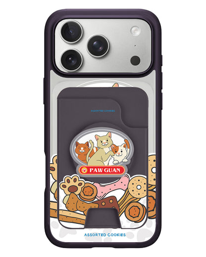 iPhone Magpop Wallet - Pawguan Cat