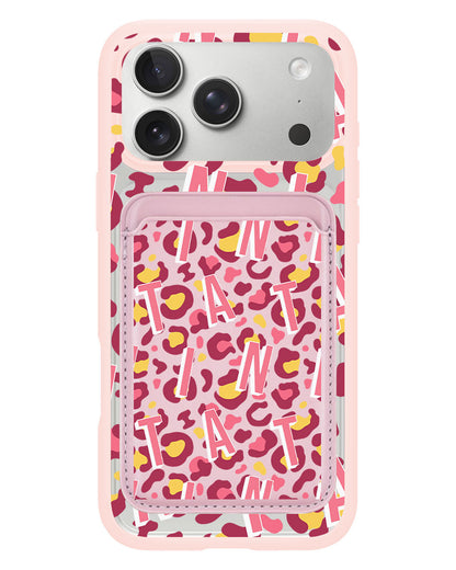 iPhone Magnetic Wallet Case - Leopard Monogram 3.0