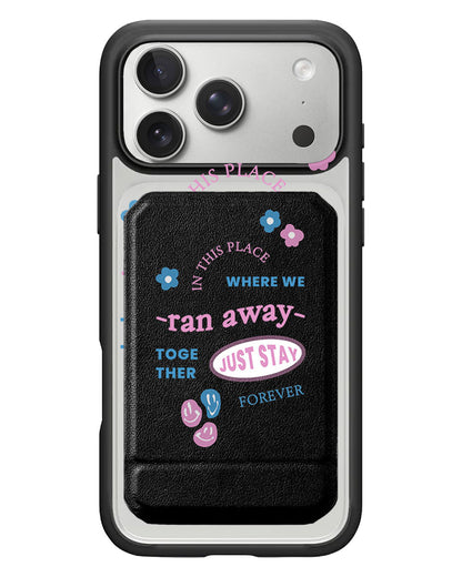 iPhone Magnetic Multifold Wallet - TXT Song Lyric