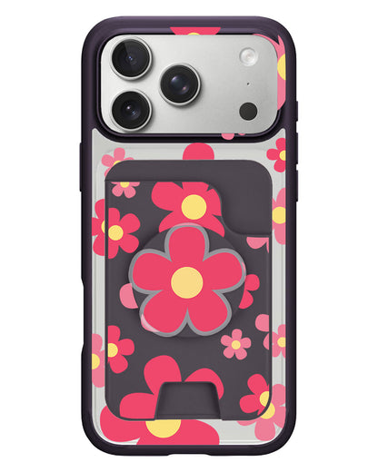 iPhone Magpop Wallet - Daisy Blush