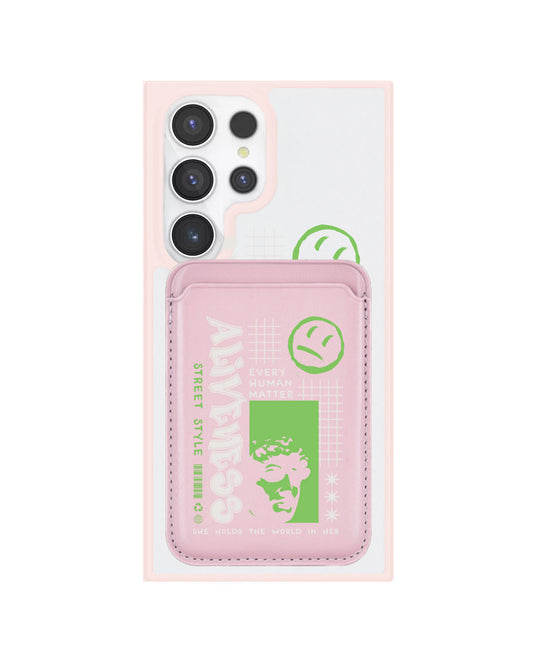 Android Magnetic Wallet Case - Alive