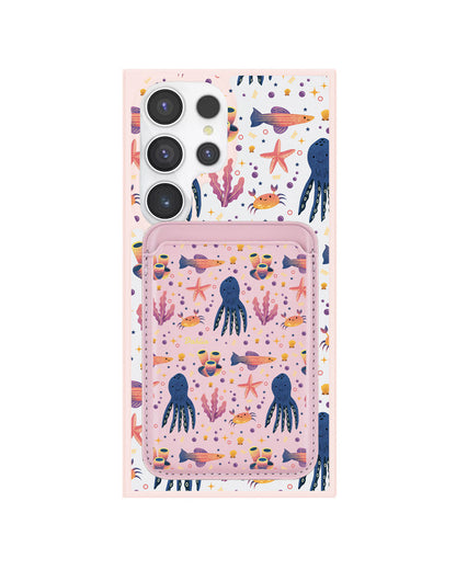 Android Magnetic Wallet Case - Underwater Dreams 1.0