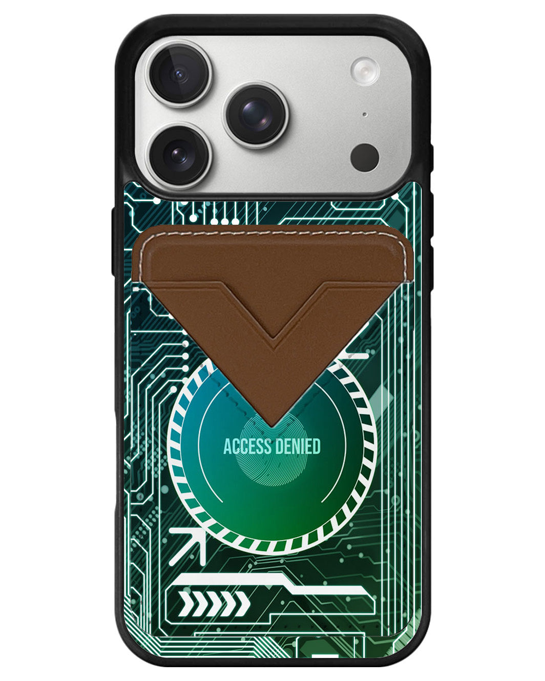 iPhone Avant Wallet Case - Circuit 2.0 Green