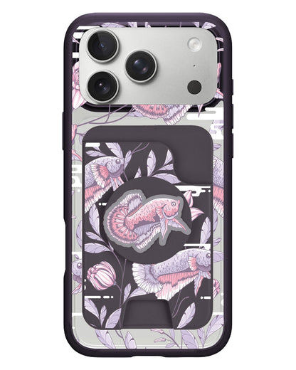 iPhone Magpop Wallet - Fish & Floral 1.0