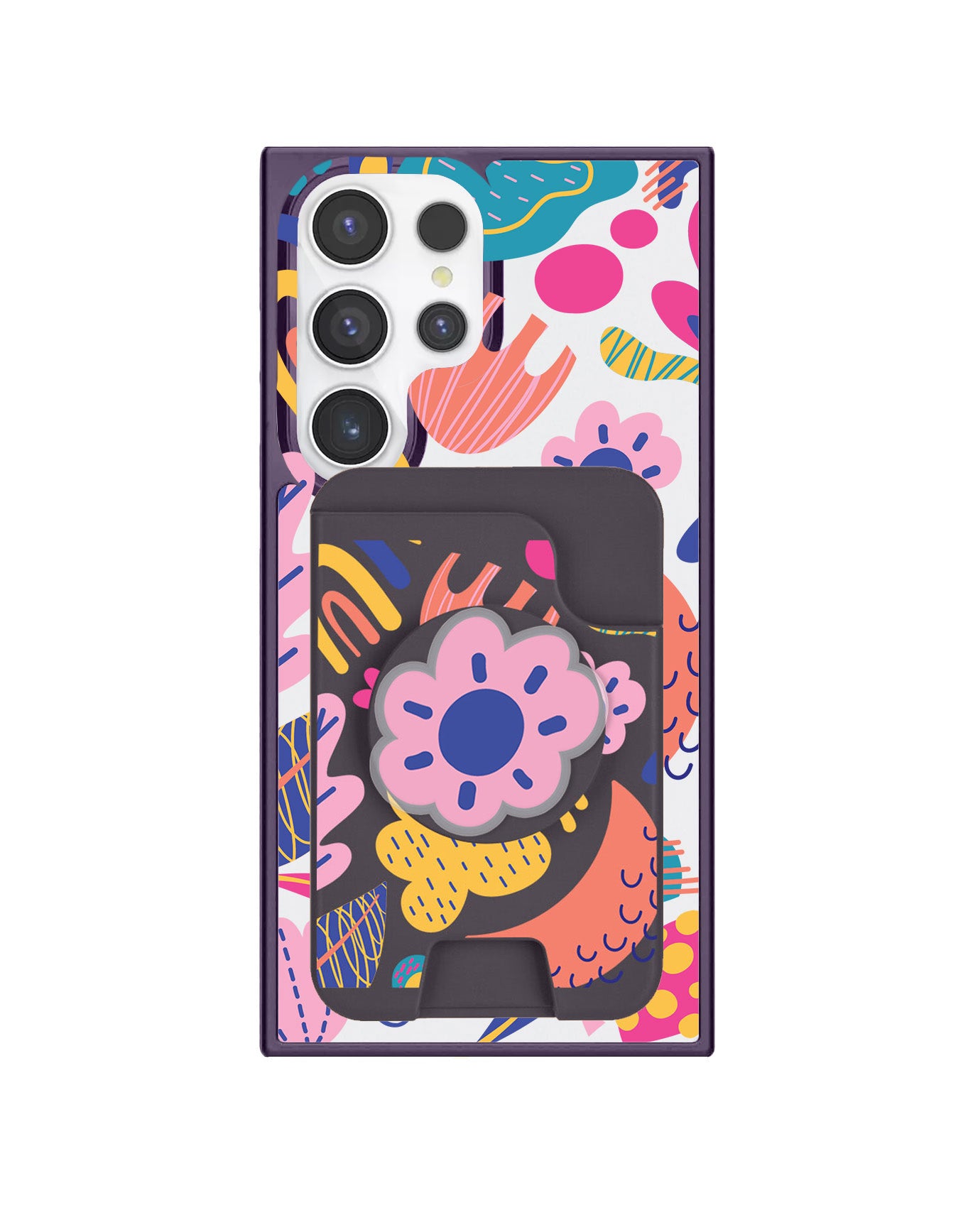Android Magpop Wallet - Florals