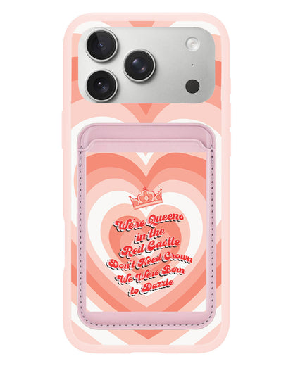 iPhone Magnetic Wallet Case - Red Velvet Luv