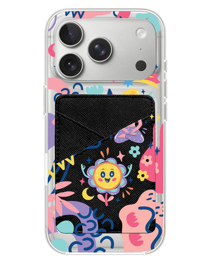 iPhone Phone Wallet Case - Heather
