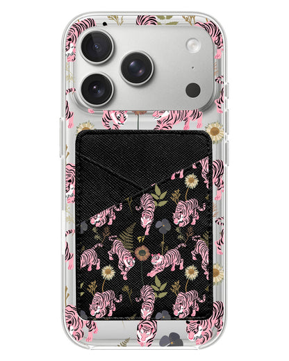 iPhone Phone Wallet Case - Tigre Rosa