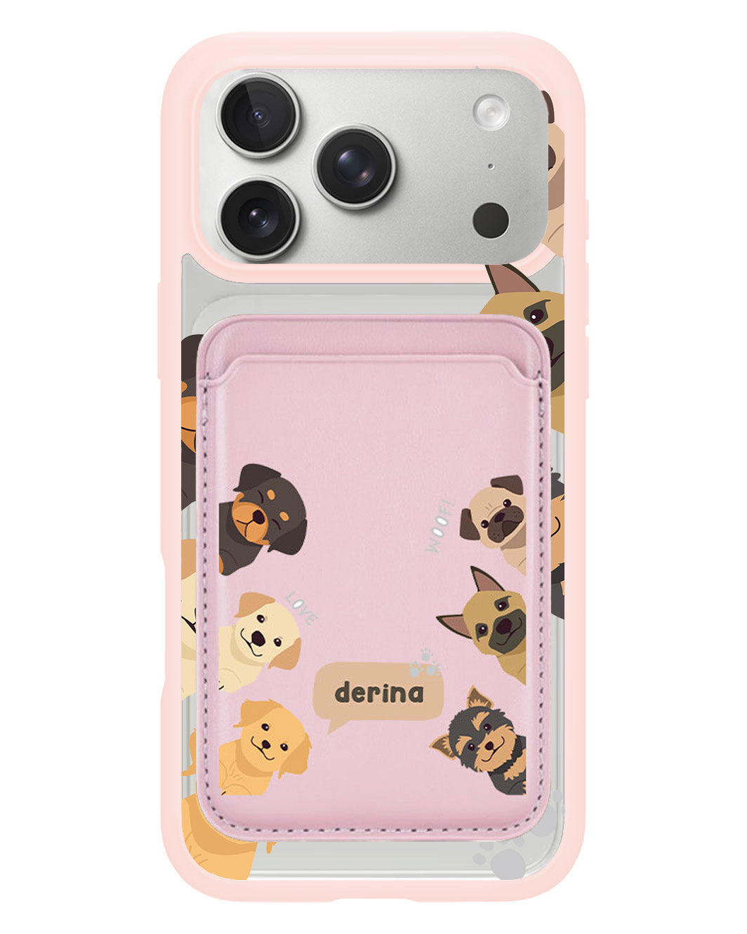 iPhone Magnetic Wallet Case - Ruff Family