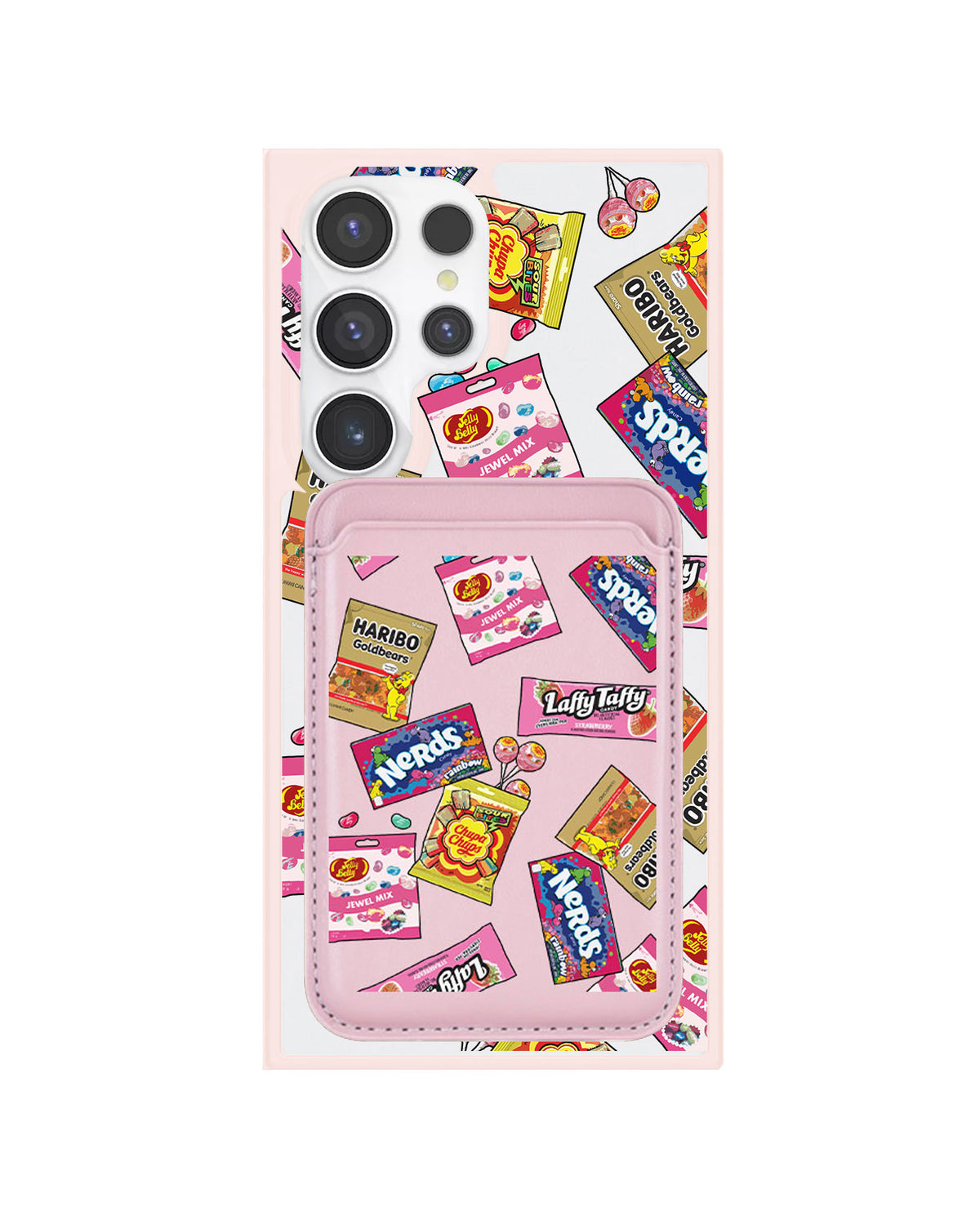 Android Magnetic Wallet Case - Sweets And Gummies