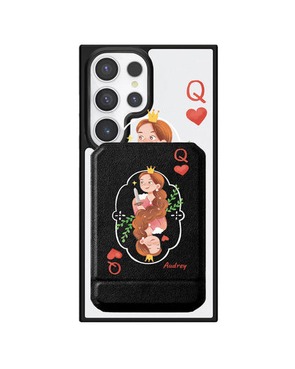 Android Magnetic Multifold Wallet - Queen