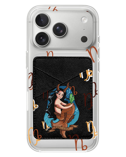 iPhone Phone Wallet Case - Capricorn