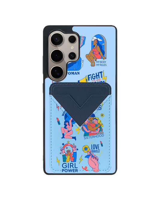 Android Avant Wallet Case - Girl Power 2.0