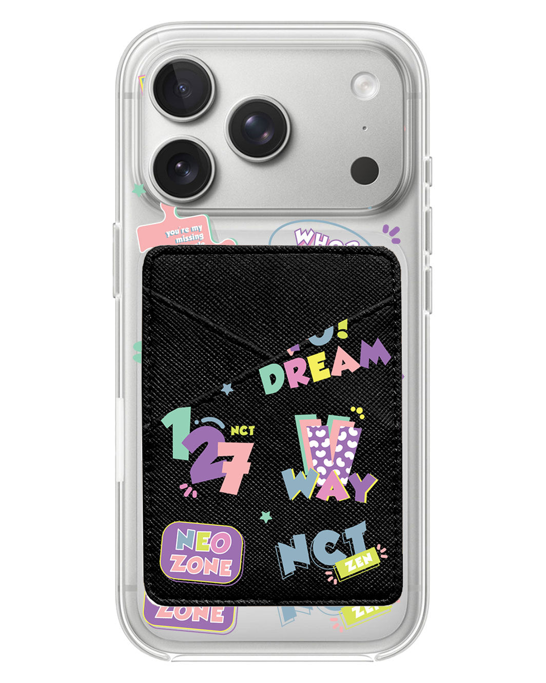 iPhone Phone Wallet Case - NCT Sticker Pack