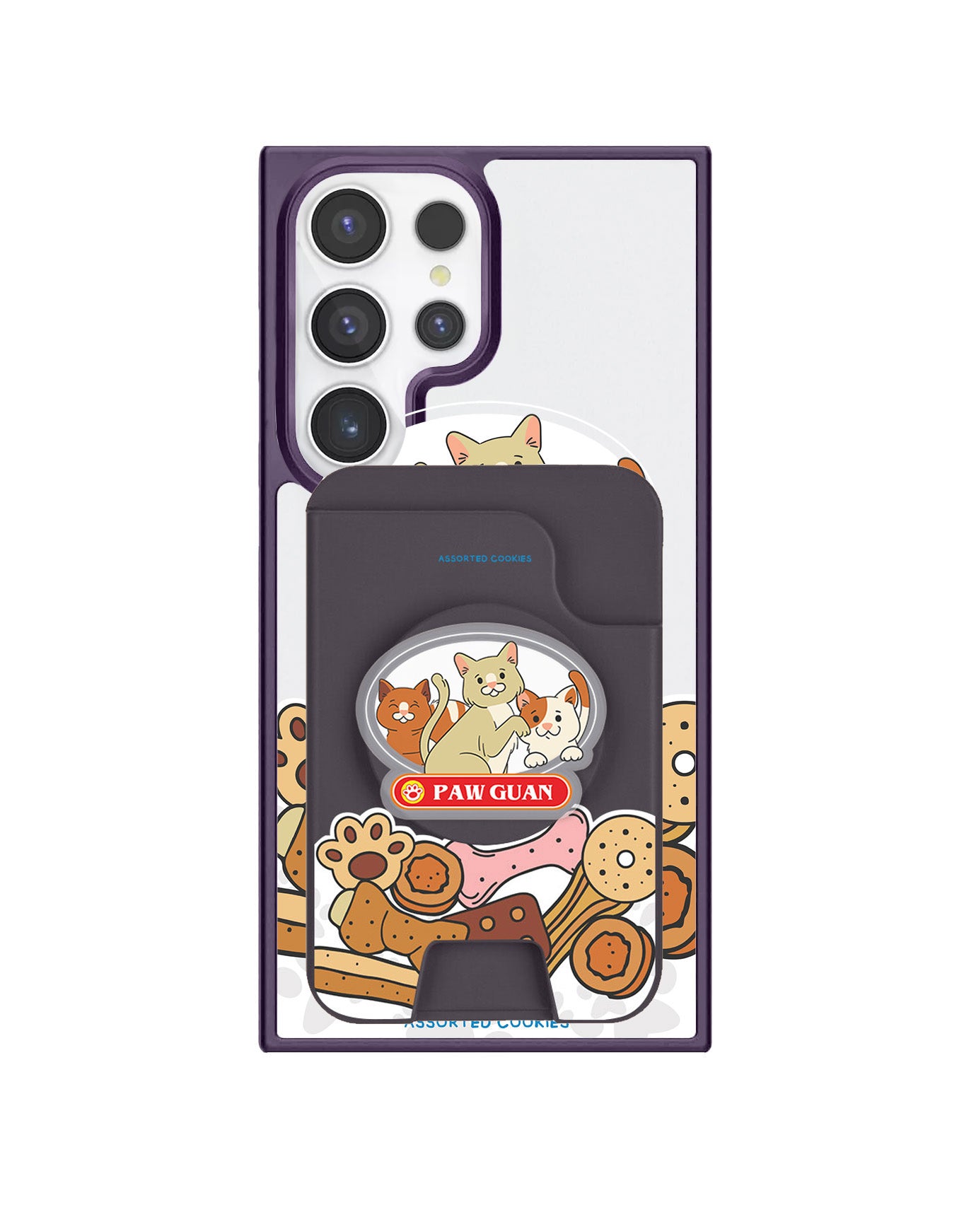 Android Magpop Wallet - Pawguan Cat