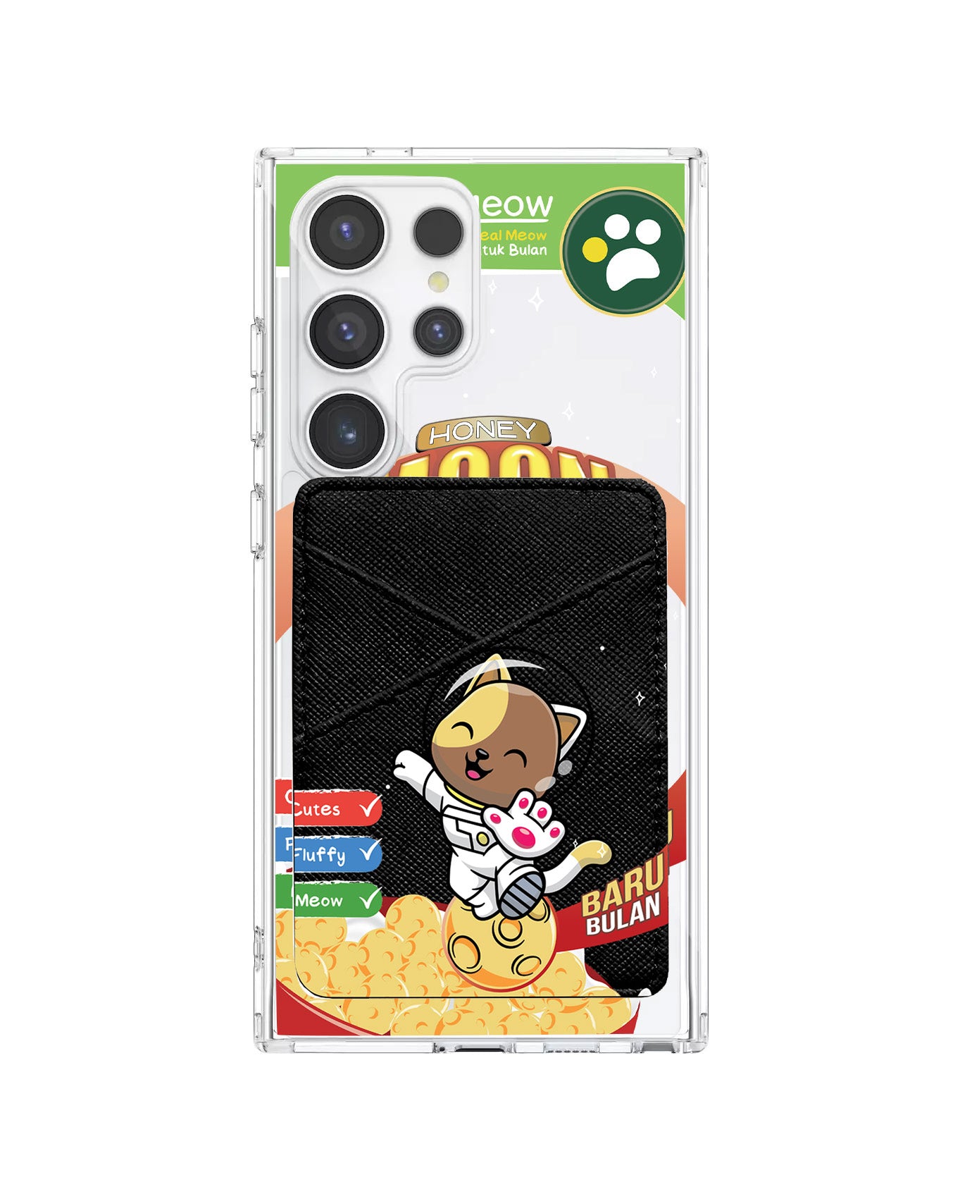 Android Phone Wallet Case - Honey Moon