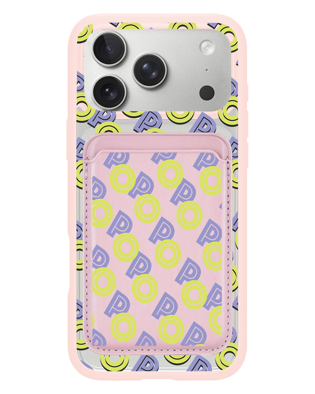 iPhone Magnetic Wallet Case - Initial Monogram 2.0