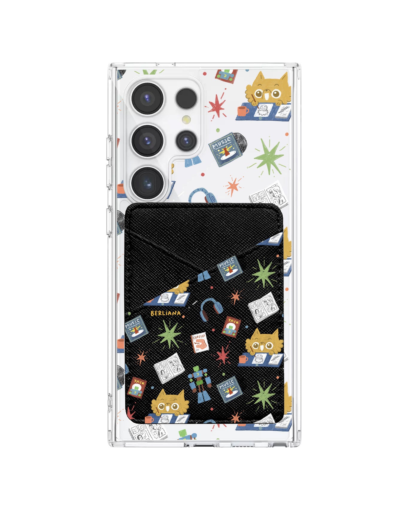 Android Phone Wallet Case - Too Much Hobbies