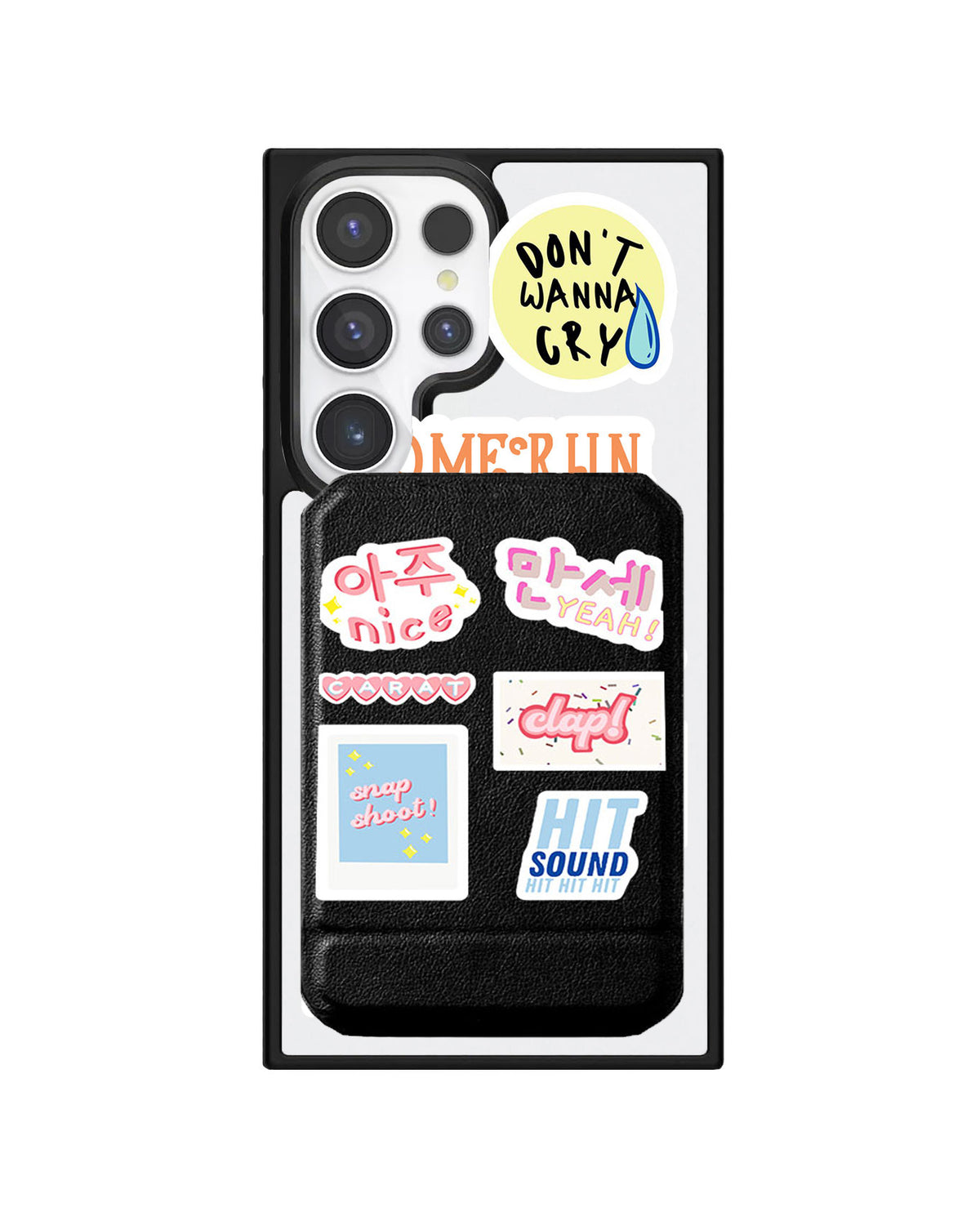 Android Magnetic Multifold Wallet - Seventeen Sticker Pack