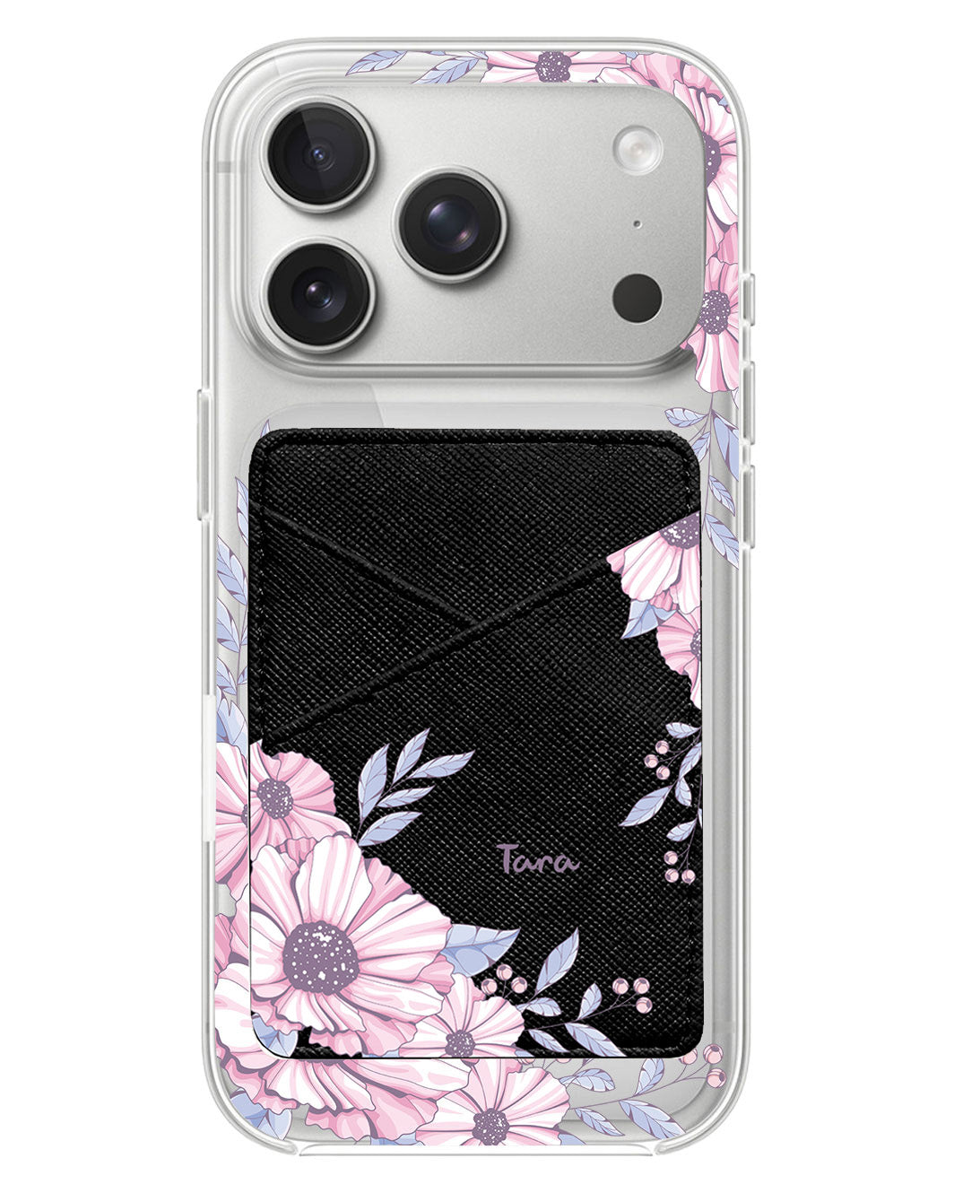 iPhone Phone Wallet Case - Pink Blossom