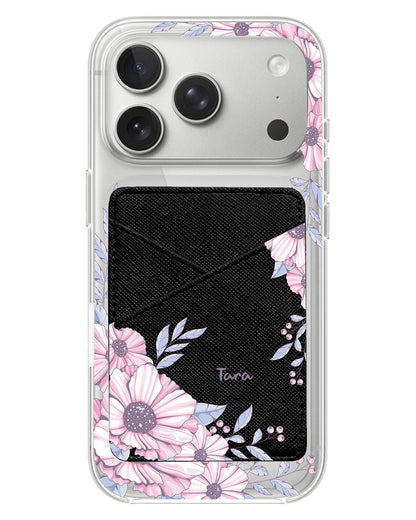 iPhone Phone Wallet Case - Pink Blossom