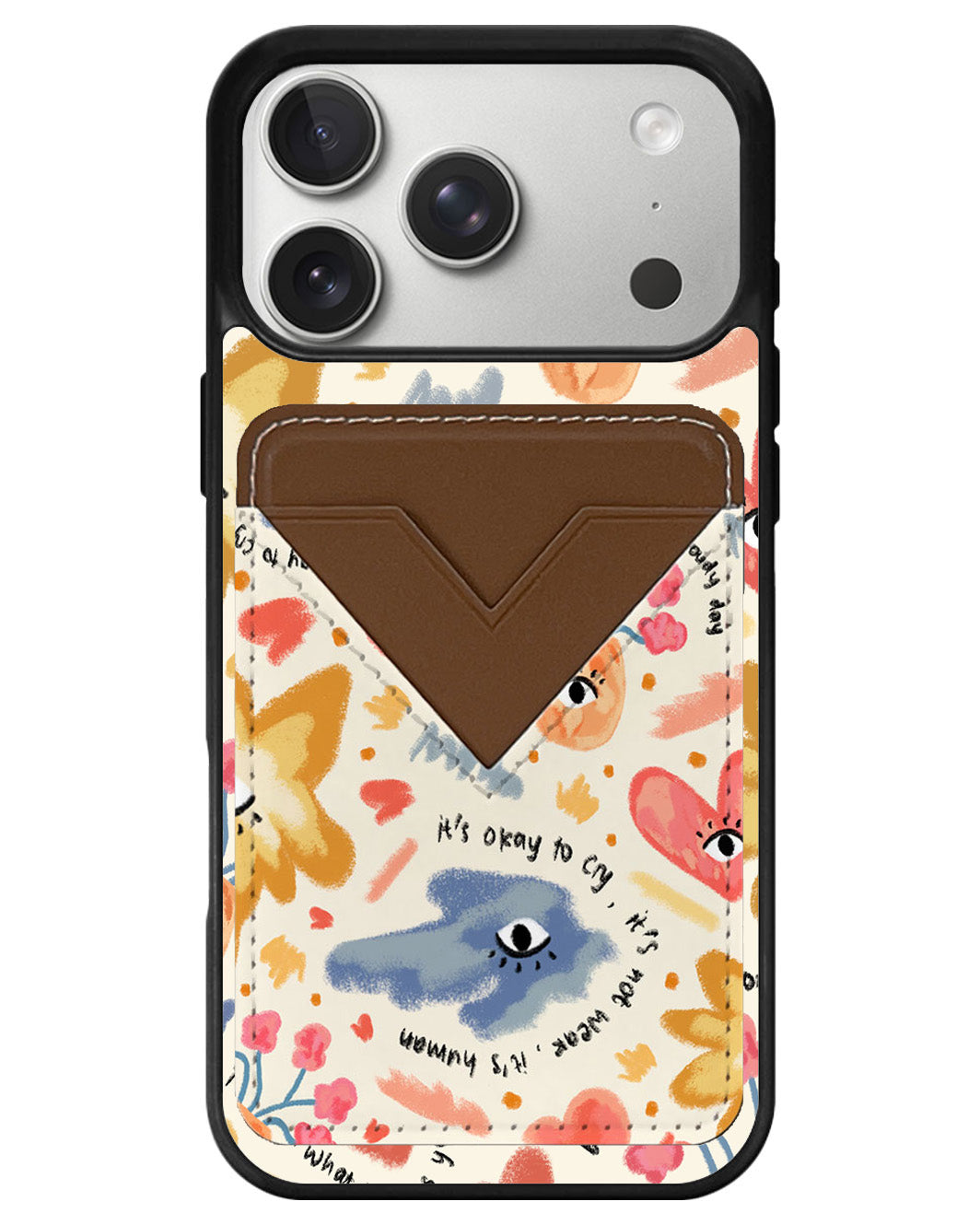iPhone Avant Wallet Case - Abstract Lovers