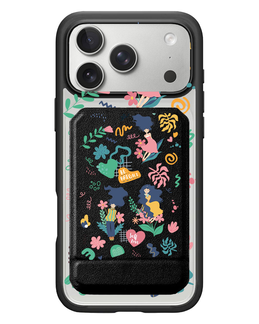 iPhone Magnetic Multifold Wallet - Self Love Sticker Pack 2.0