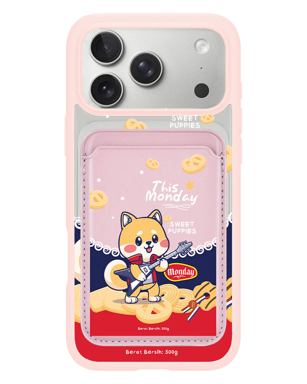 iPhone Magnetic Wallet Case - Monday