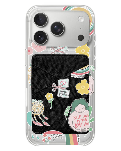 iPhone Phone Wallet Case - Self Love