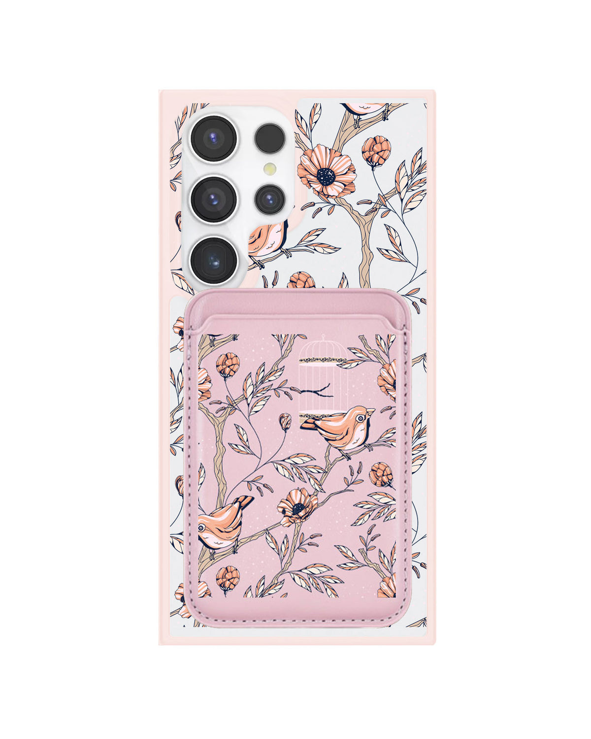 Android Magnetic Wallet Case - Lovebird 13.0