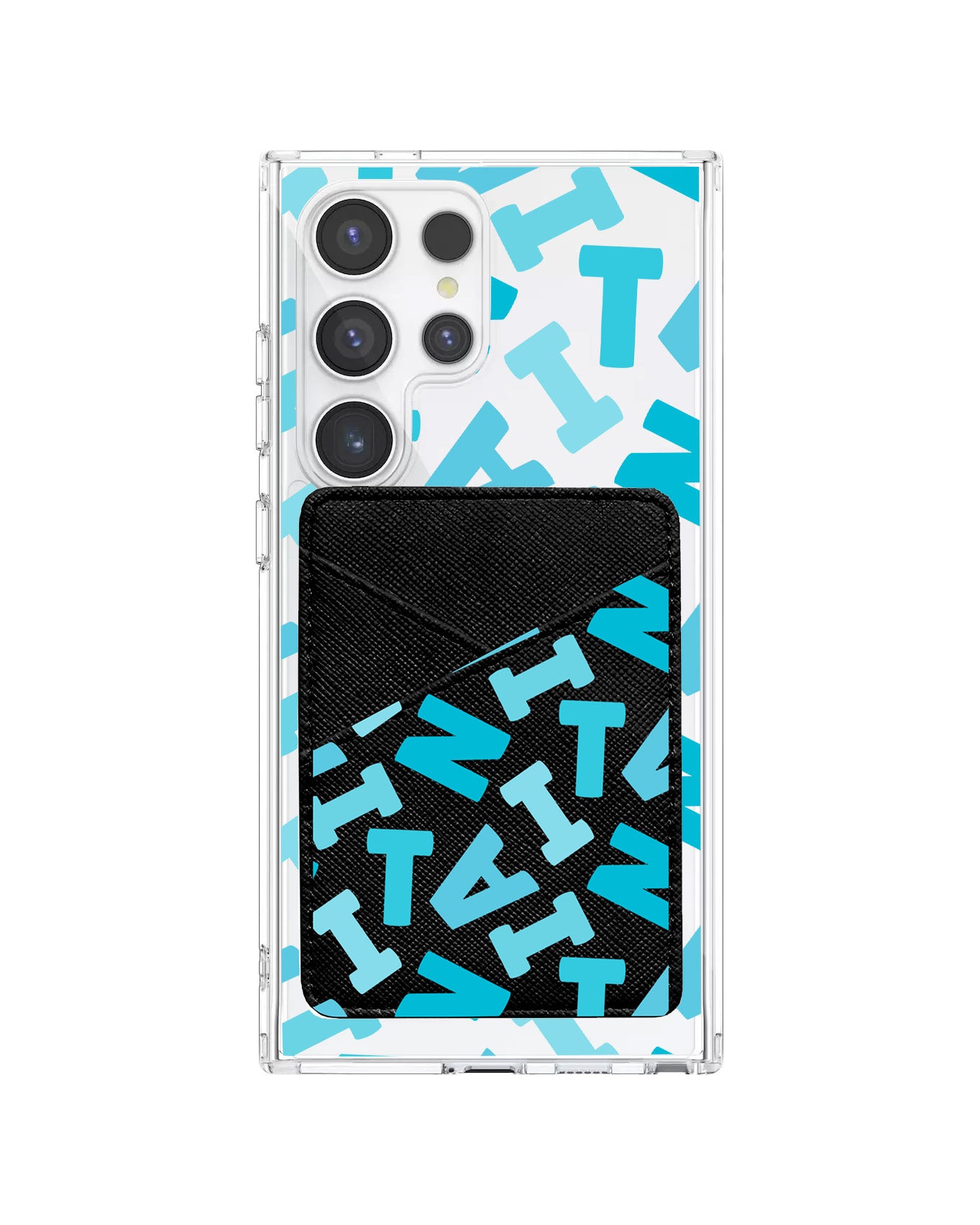 Android Phone Wallet Case - Scattered Monogram 5.0