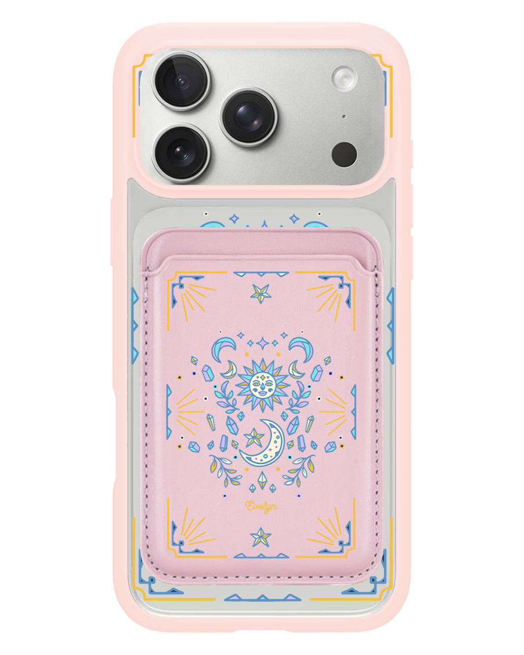 iPhone Magnetic Wallet Case - Cosmic Dream