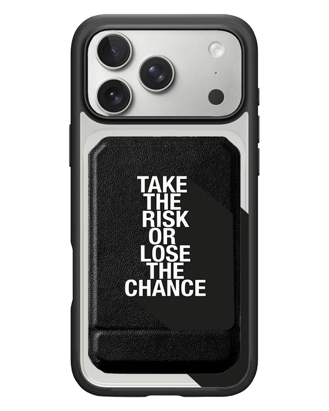 iPhone Magnetic Multifold Wallet - Take The Risk