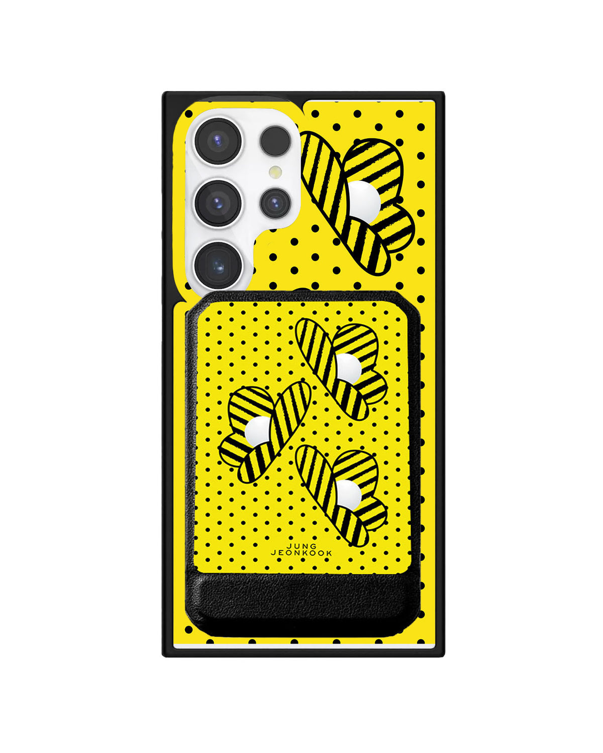 Android Magnetic Multifold Wallet - Honey