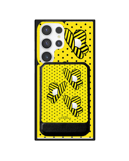 Android Magnetic Multifold Wallet - Honey