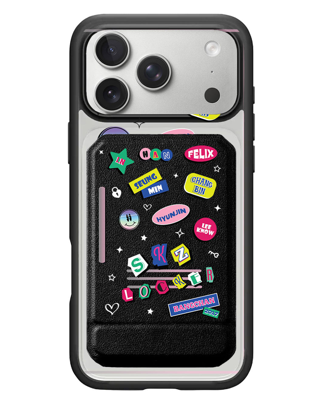 iPhone Magnetic Multifold Wallet - Stray Kids Locker