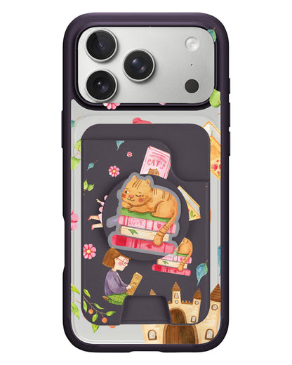 iPhone Magpop Wallet - Fairy Cat