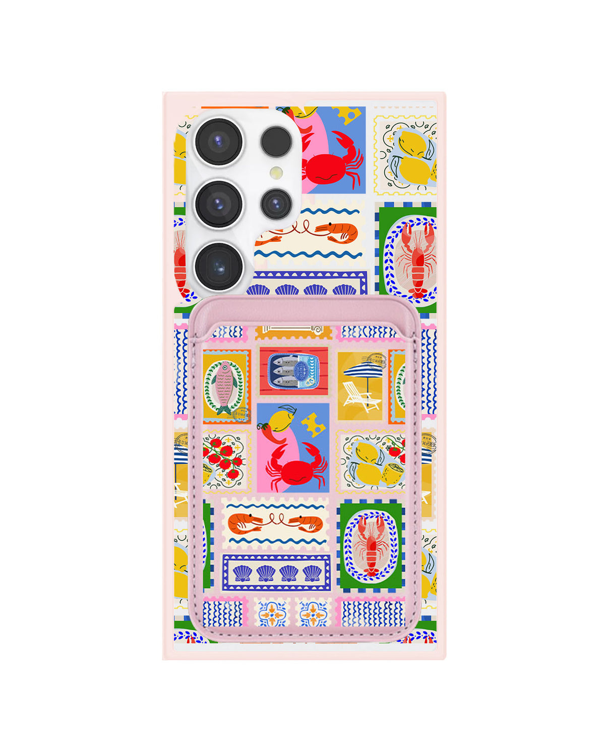 Android Magnetic Wallet Case - Seaside Opulence 1.0