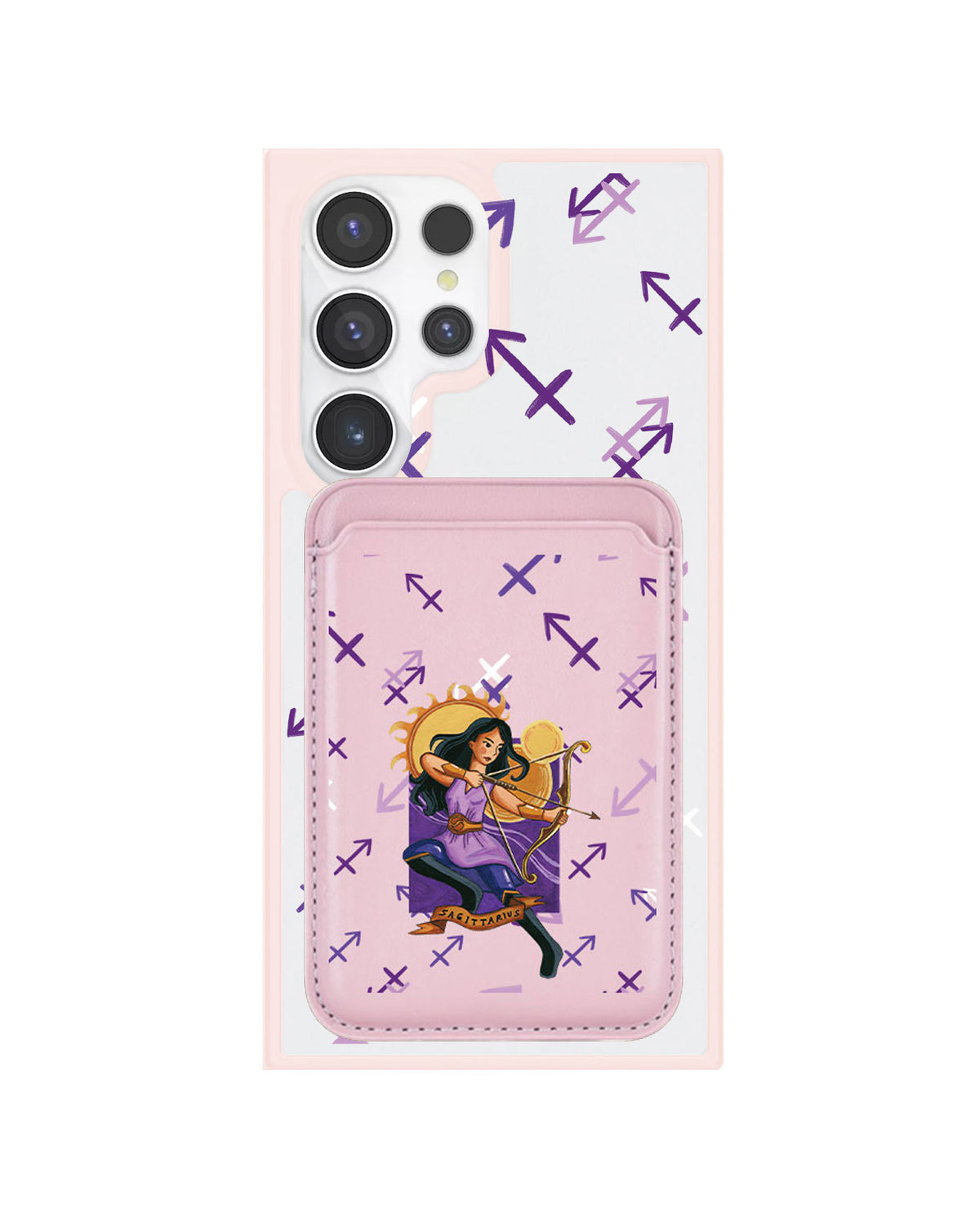 Android Magnetic Wallet Case - Sagitarius