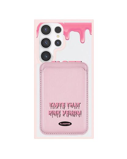Android Magnetic Wallet Case - Pink Venom