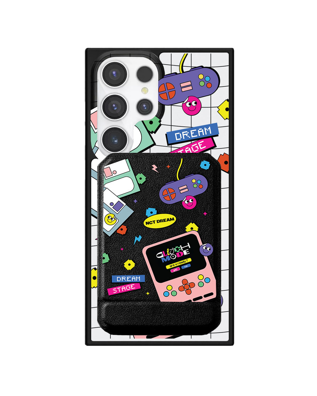 Android Magnetic Multifold Wallet - NCT Glitch Mode