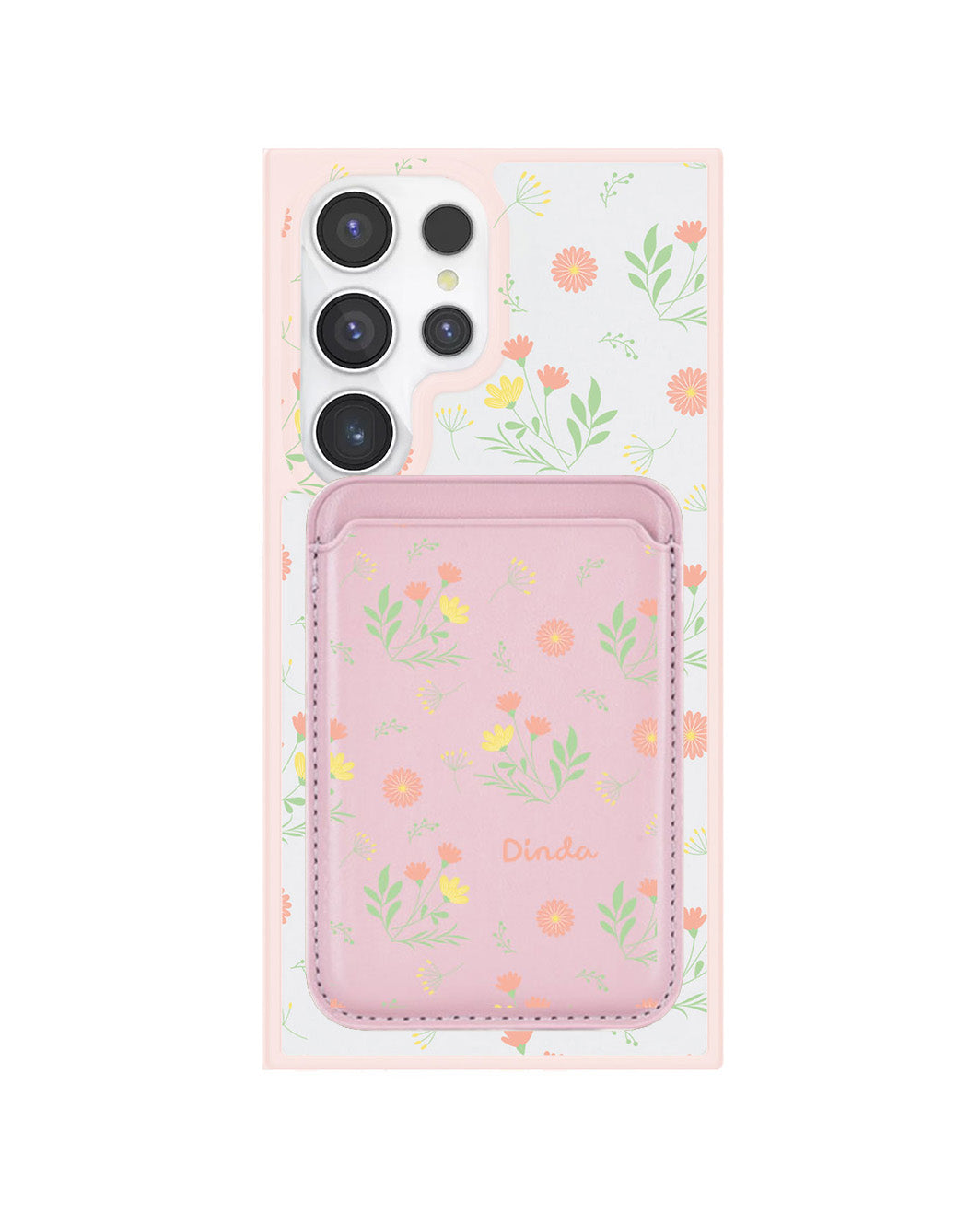 Android Magnetic Wallet Case - Dandelion