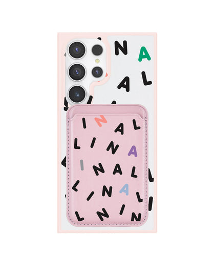 Android Magnetic Wallet Case - Monogram 2.0 Hitam
