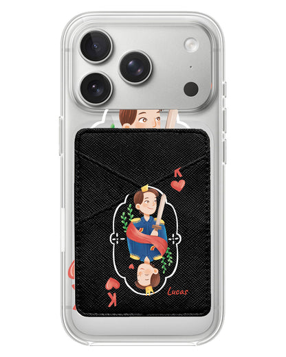 iPhone Phone Wallet Case - King