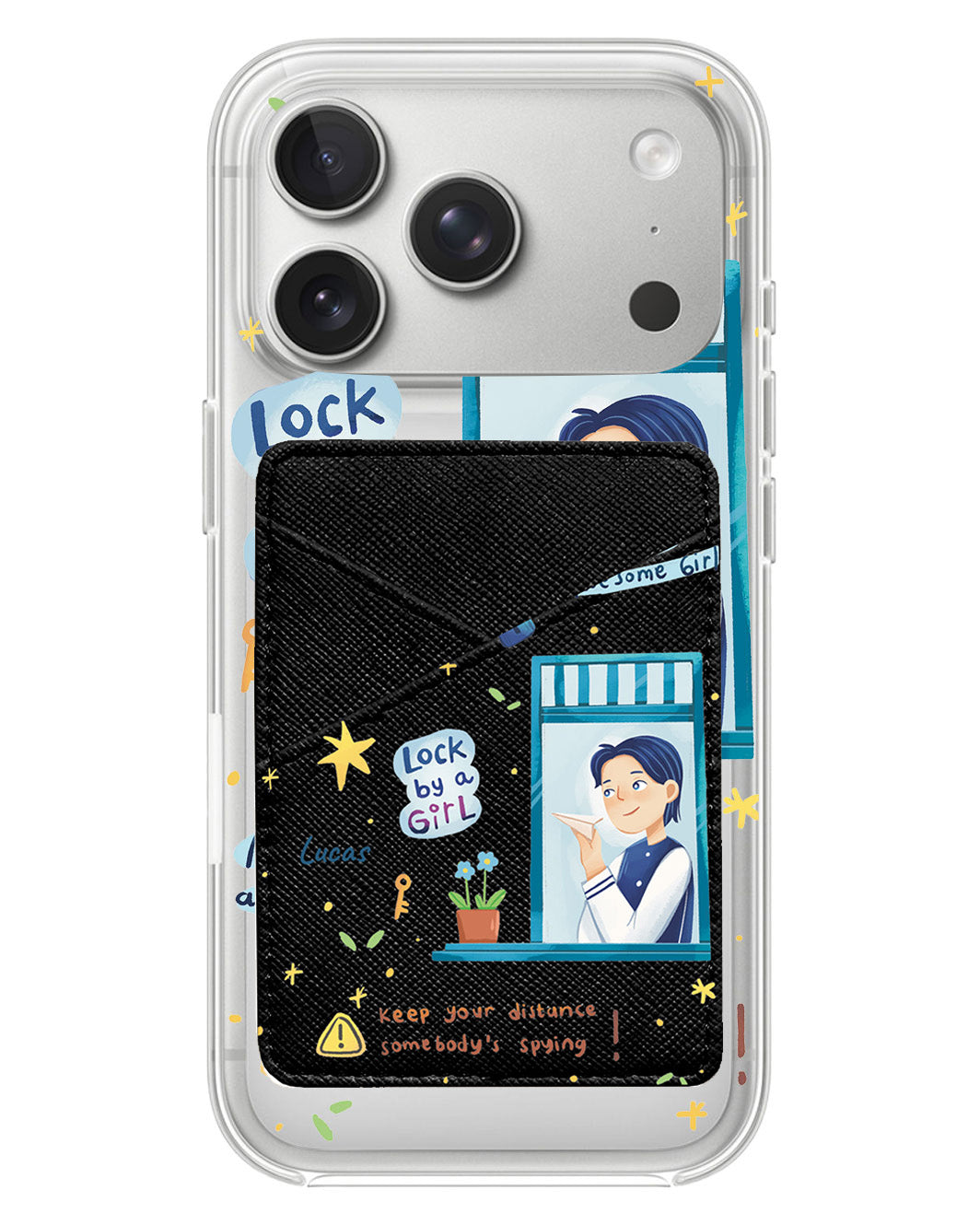 iPhone Phone Wallet Case - Crush Boy