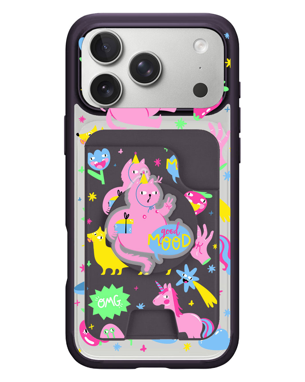 iPhone Magpop Wallet - Monster Say Good Mood