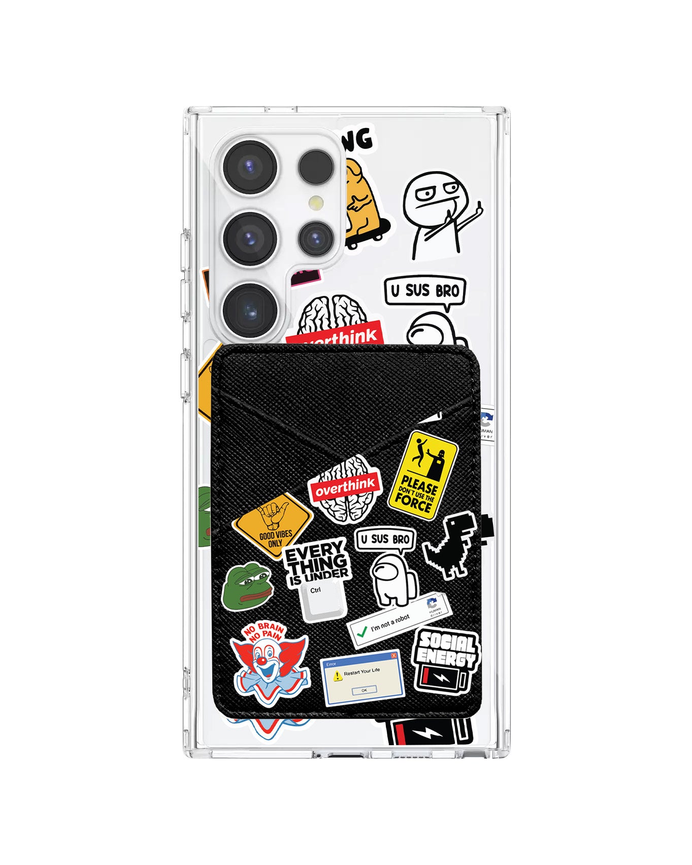 Android Phone Wallet Case - Brand Parody 2.0