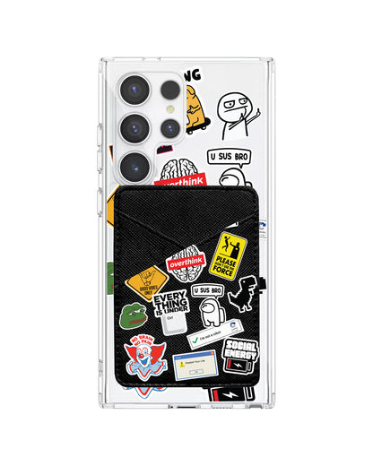 Android Phone Wallet Case - Brand Parody 2.0