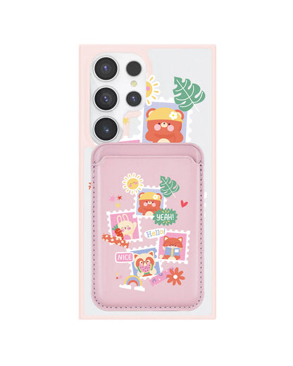 Android Magnetic Wallet Case - Animal Squad