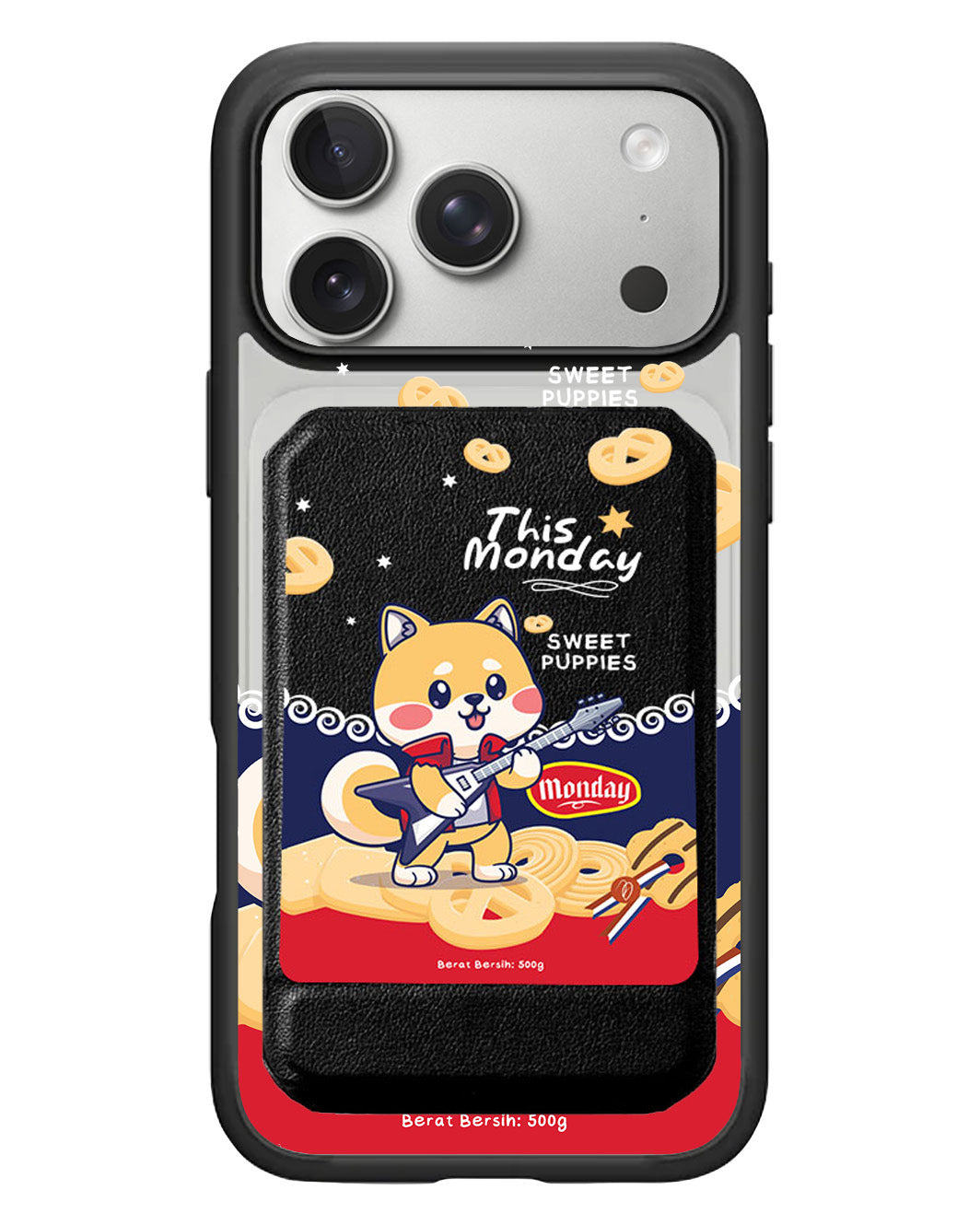 iPhone Magnetic Multifold Wallet - Monday